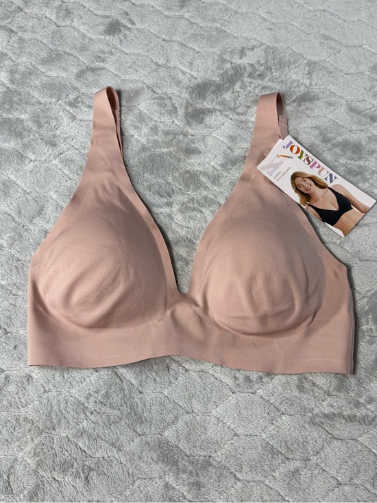 Joyspun Other - Joyspun Bonded Plunge Bralette Medium Mystical Rose Wirefree NWT